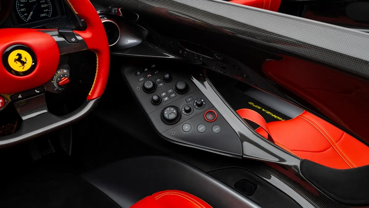 2022 Ferrari Monza SP2 interior