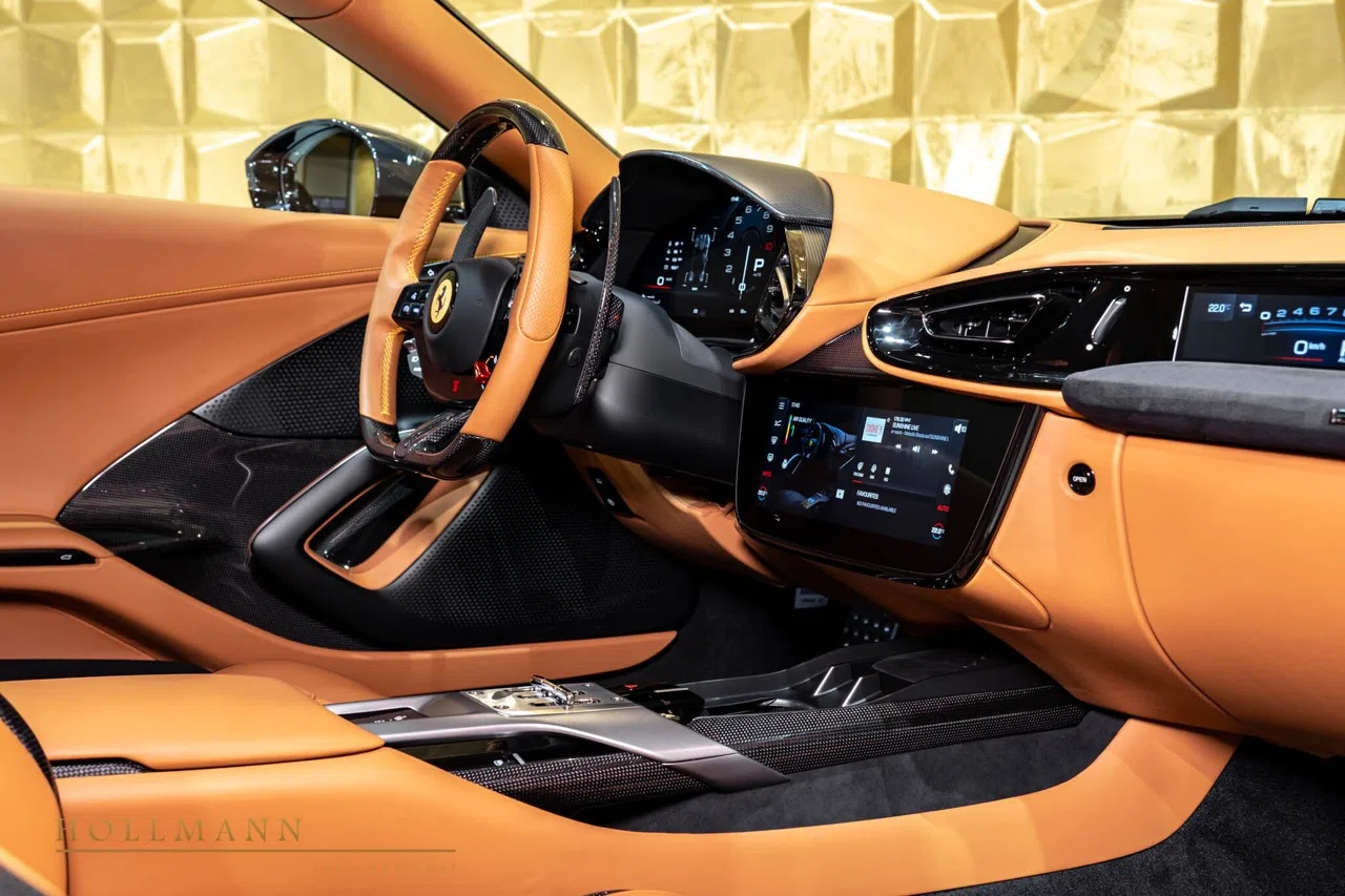 2026 Ferrari 12Cilindri by NOVITEC interior, Cuoio