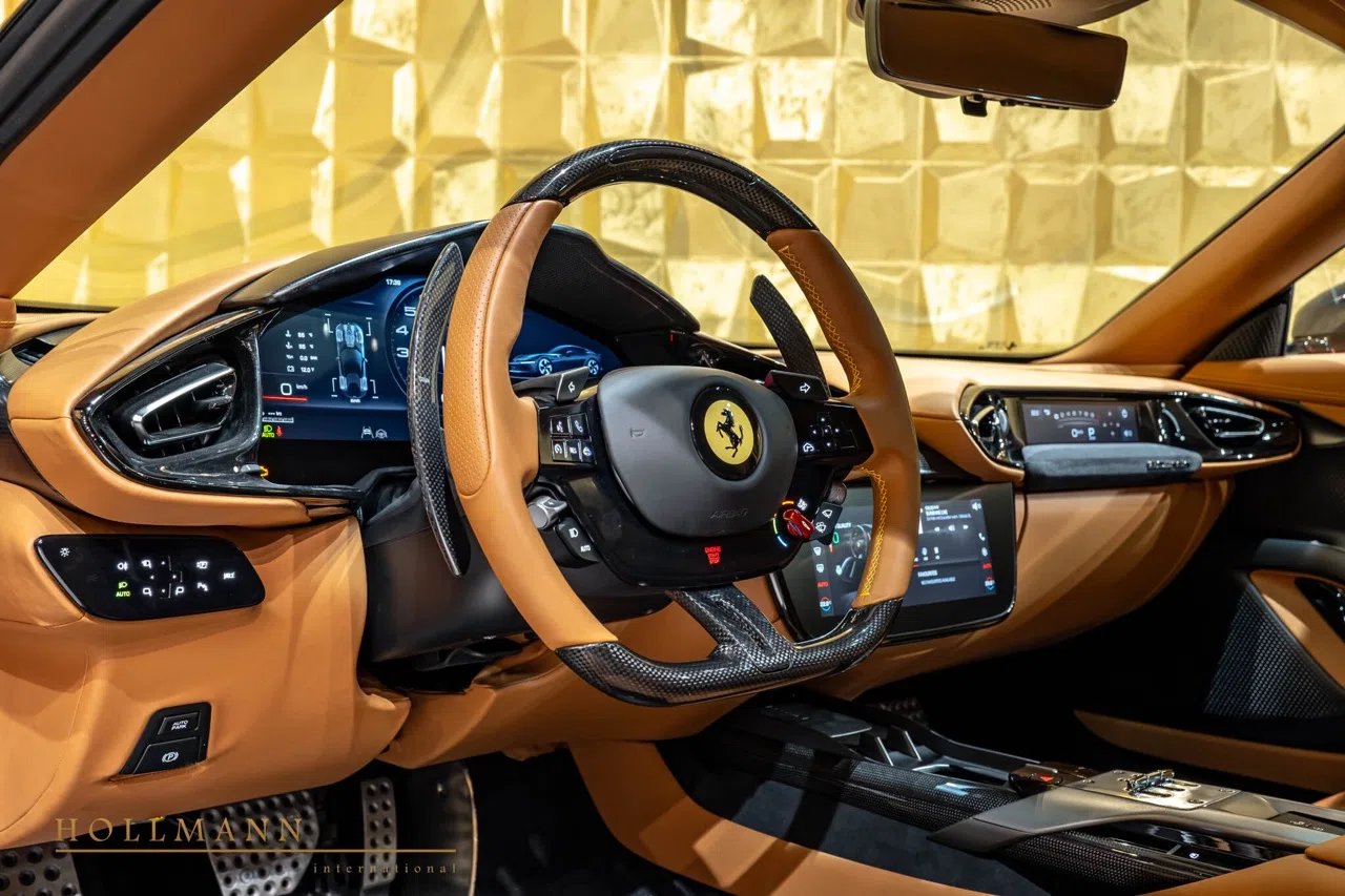 2026 Ferrari 12Cilindri by NOVITEC interior, dashboard, Cuoio