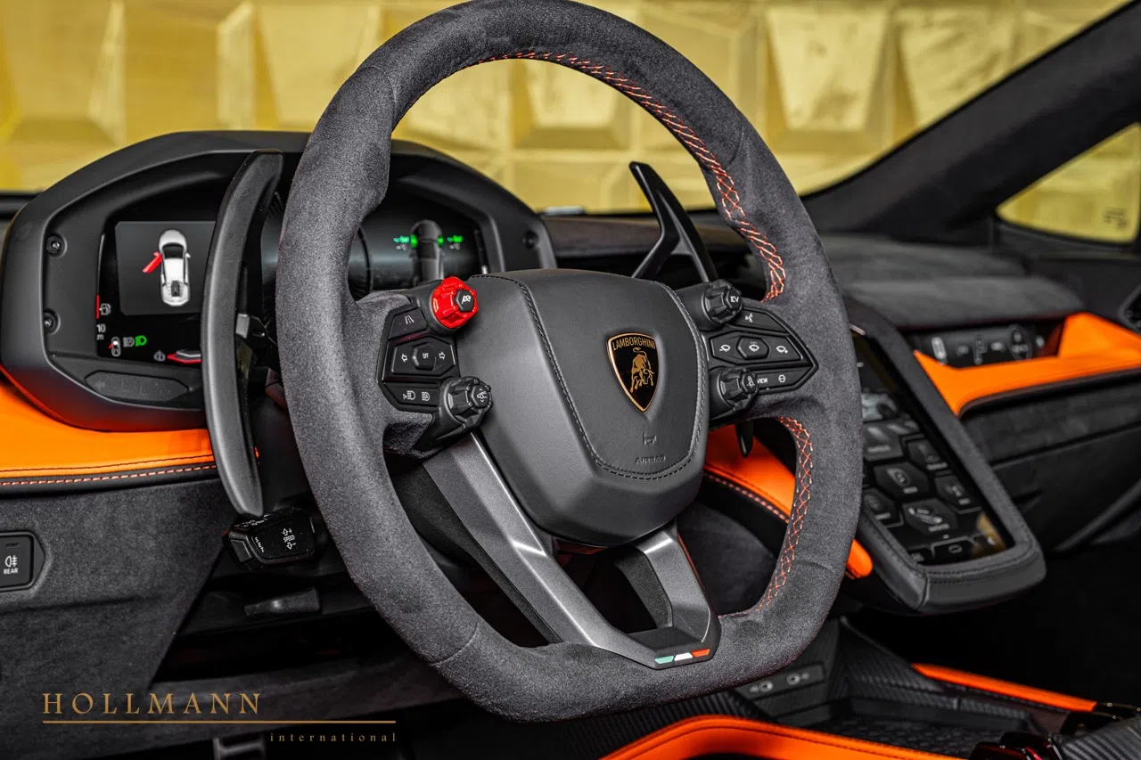 2026 Lamborghini Temerario interior, steering wheel
