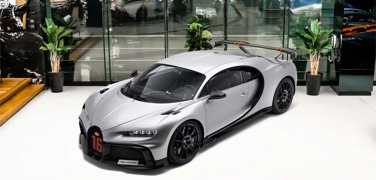 2021 Bugatti Chiron Pur Sport for sale, exterior, Silver