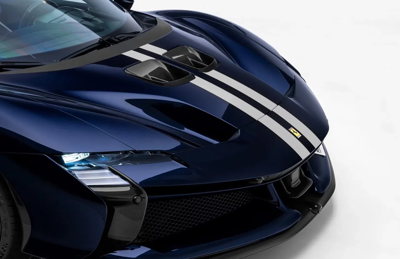 2025 Ferrari SF90 XX Spider for sale, exterior, Blue