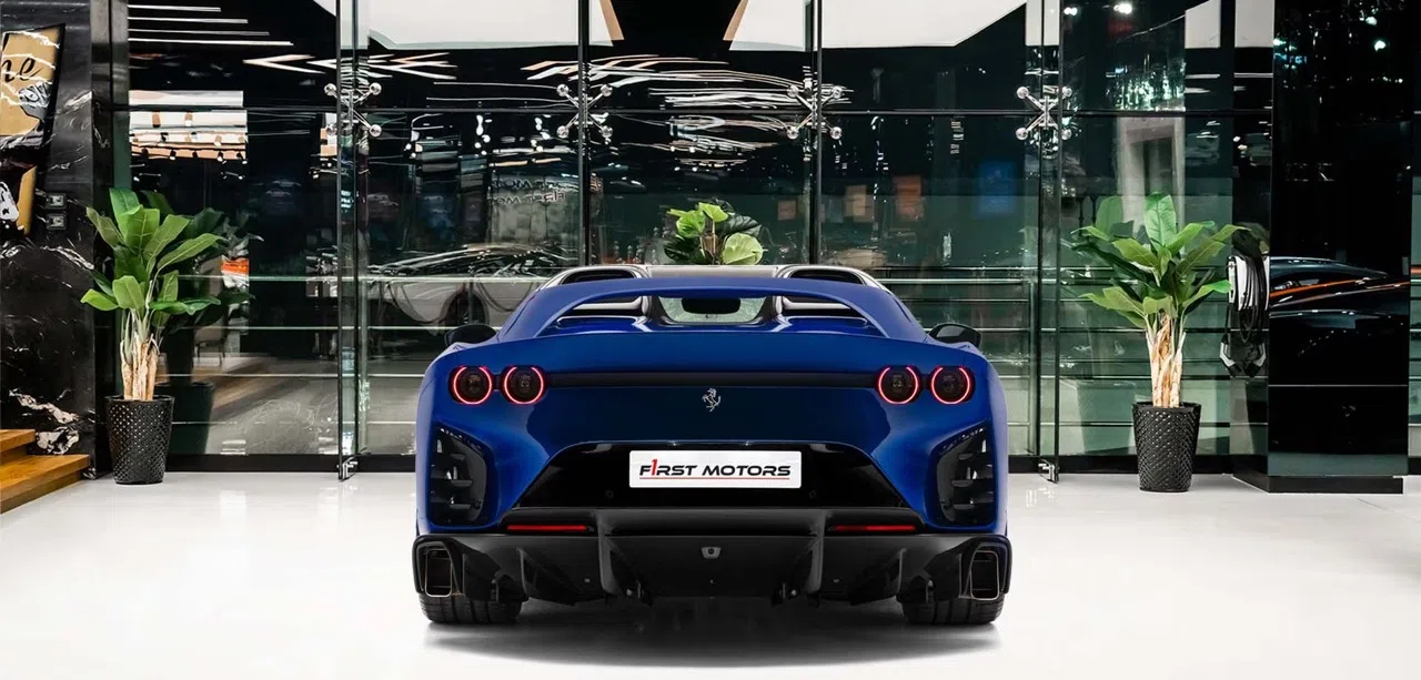 2023 Ferrari 812 Competizione Aperta for sale, exterior, Blu Elettrico 2-Layer Special Paint