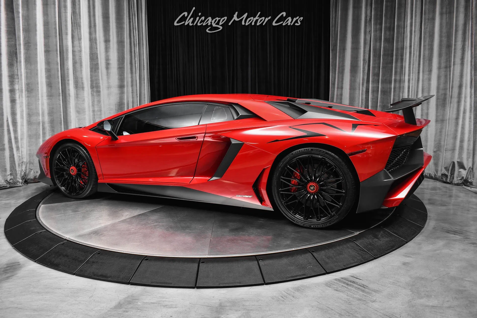2016 Lamborghini Aventador SV for sale, exterior, Rosso Bia