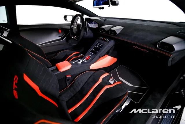 2022 Lamborghini Huracan STO interior, Black