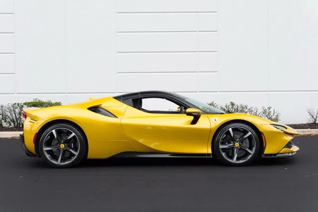 2022 Ferrari SF90 Spider for sale, exterior, Giallo Montecarlo