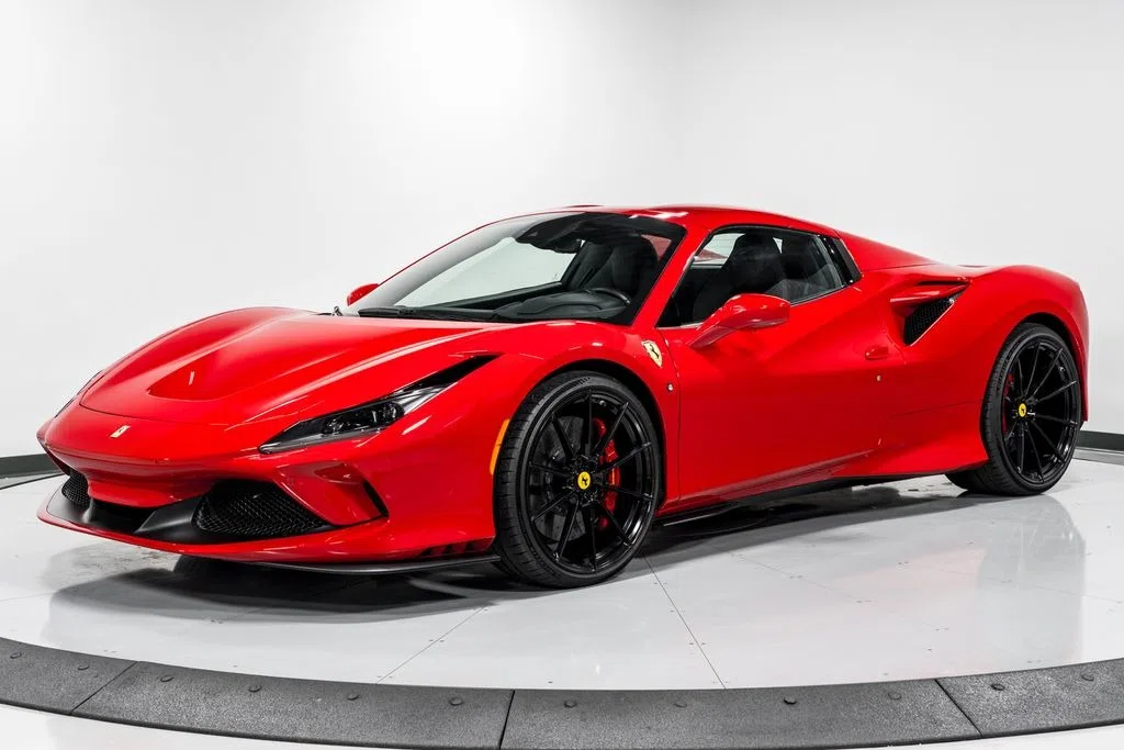 2023 Ferrari F8 Spider for sale, exterior, Rosso Corsa
