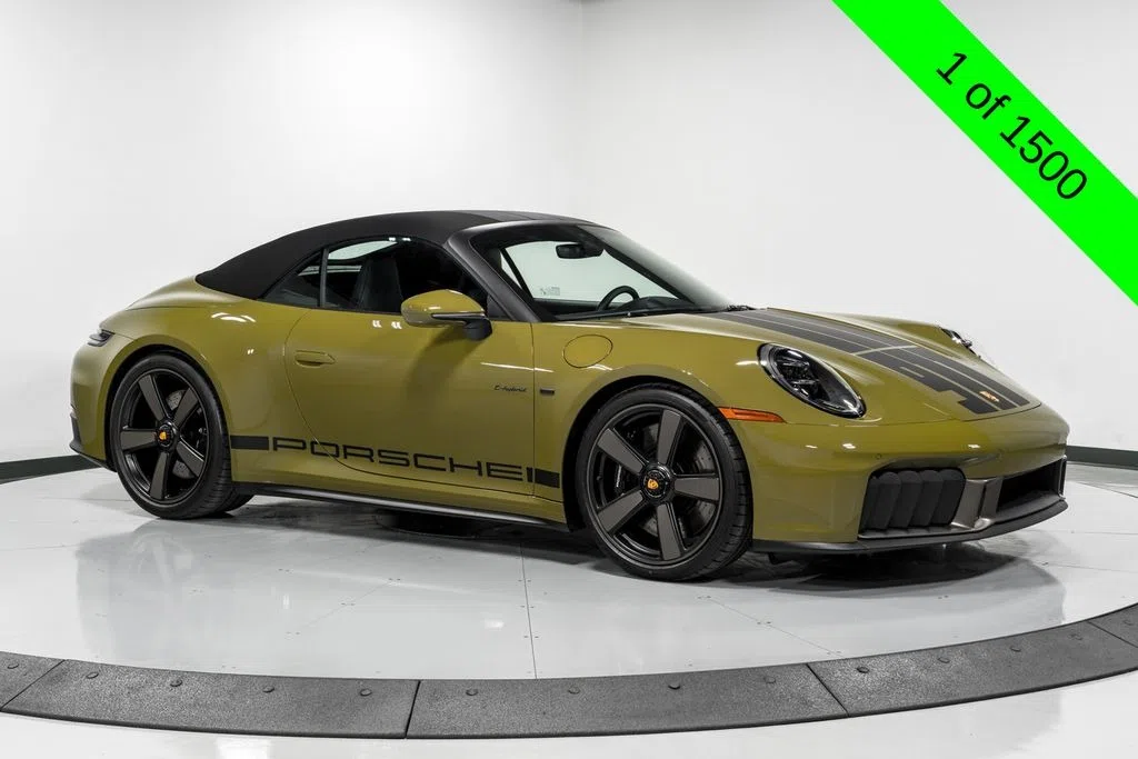 2026 Porsche 911 Spirit 70 for sale, exterior, Olive Neo