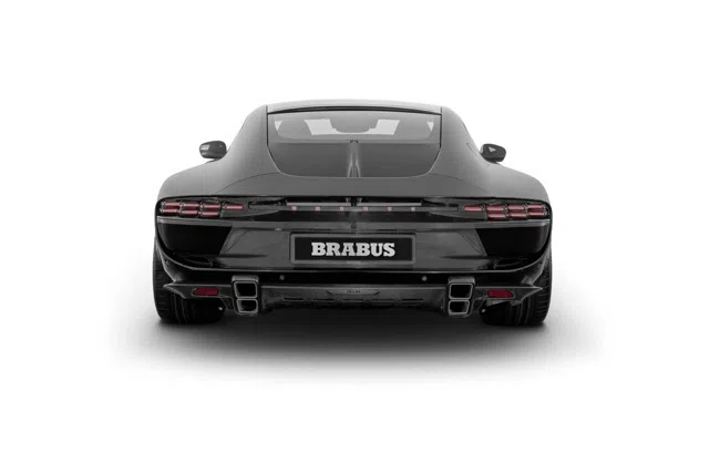 2026 BRABUS Bodo, rear three-quarter view, Piano Black