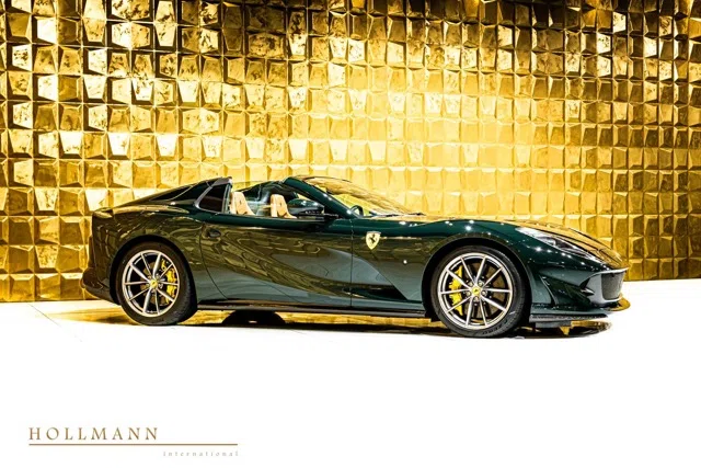 2022 Ferrari 812 GTS for sale, exterior, Verde British Racing