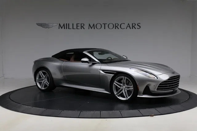 2026 Aston Martin DB12 Volante for sale, exterior, Aluminite Silver