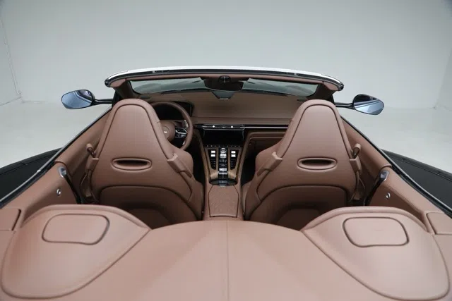 2026 Aston Martin DB12 Volante interior, seats, Havana