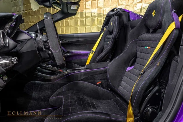 2026 Ferrari 812 GTS by NOVITEC interior, seats