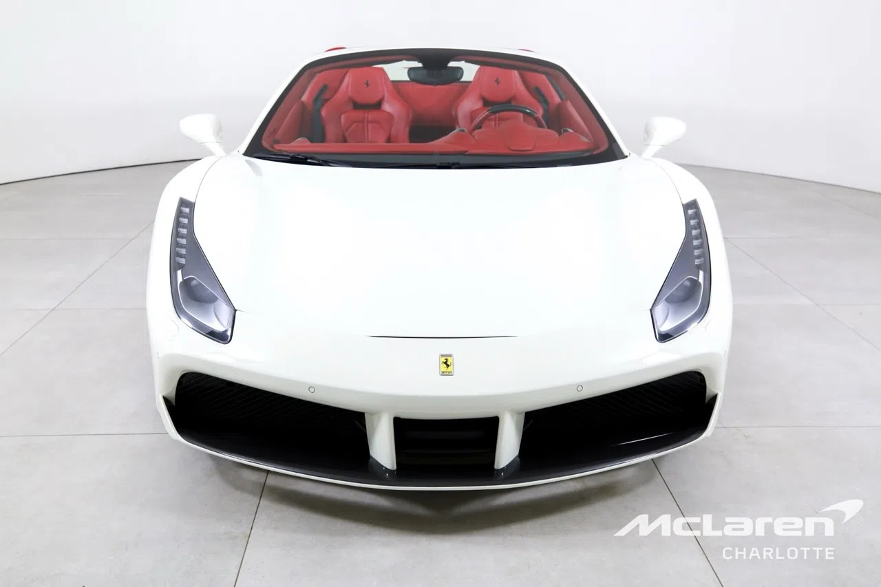 2018 Ferrari 488 Spider for sale, exterior, White