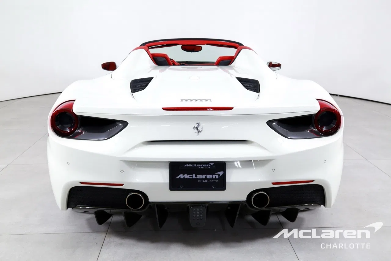2018 Ferrari 488 Spider for sale, exterior, White