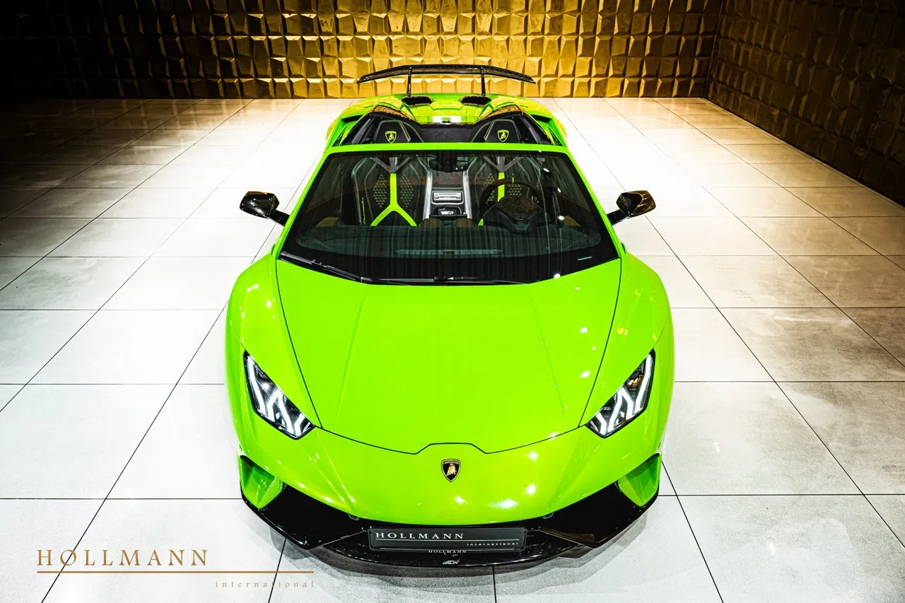 2026 Lamborghini Huracán Performante Spyder for sale, exterior, Verde Mantis