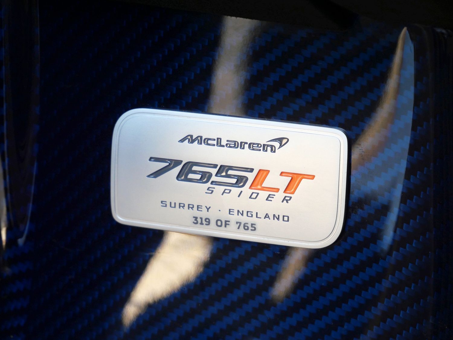2022 McLaren 765LT Spider, 8/8