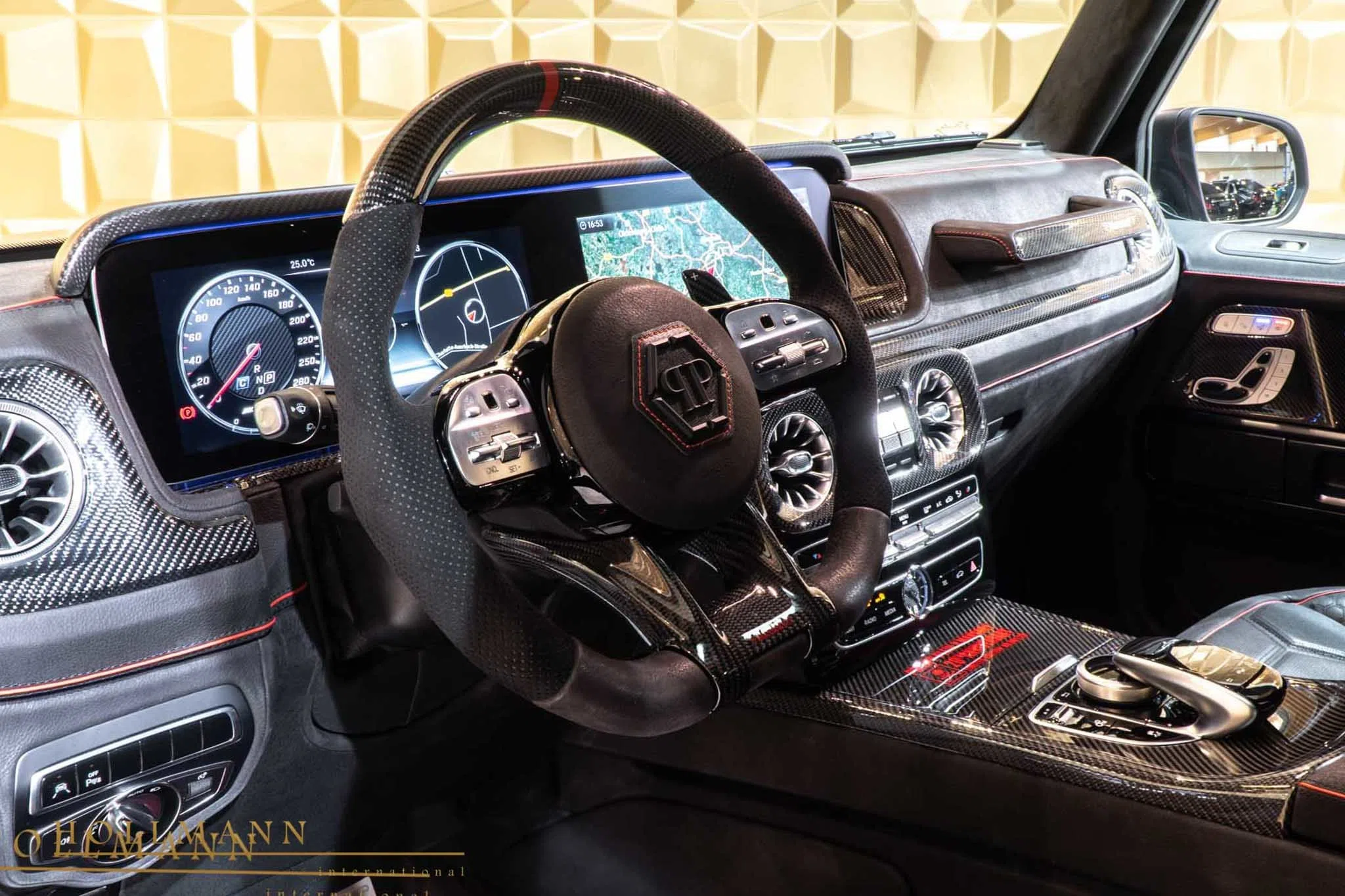 2019 Mansory G-Class Star Trooper interior, dashboard, MANSORY PP Interior