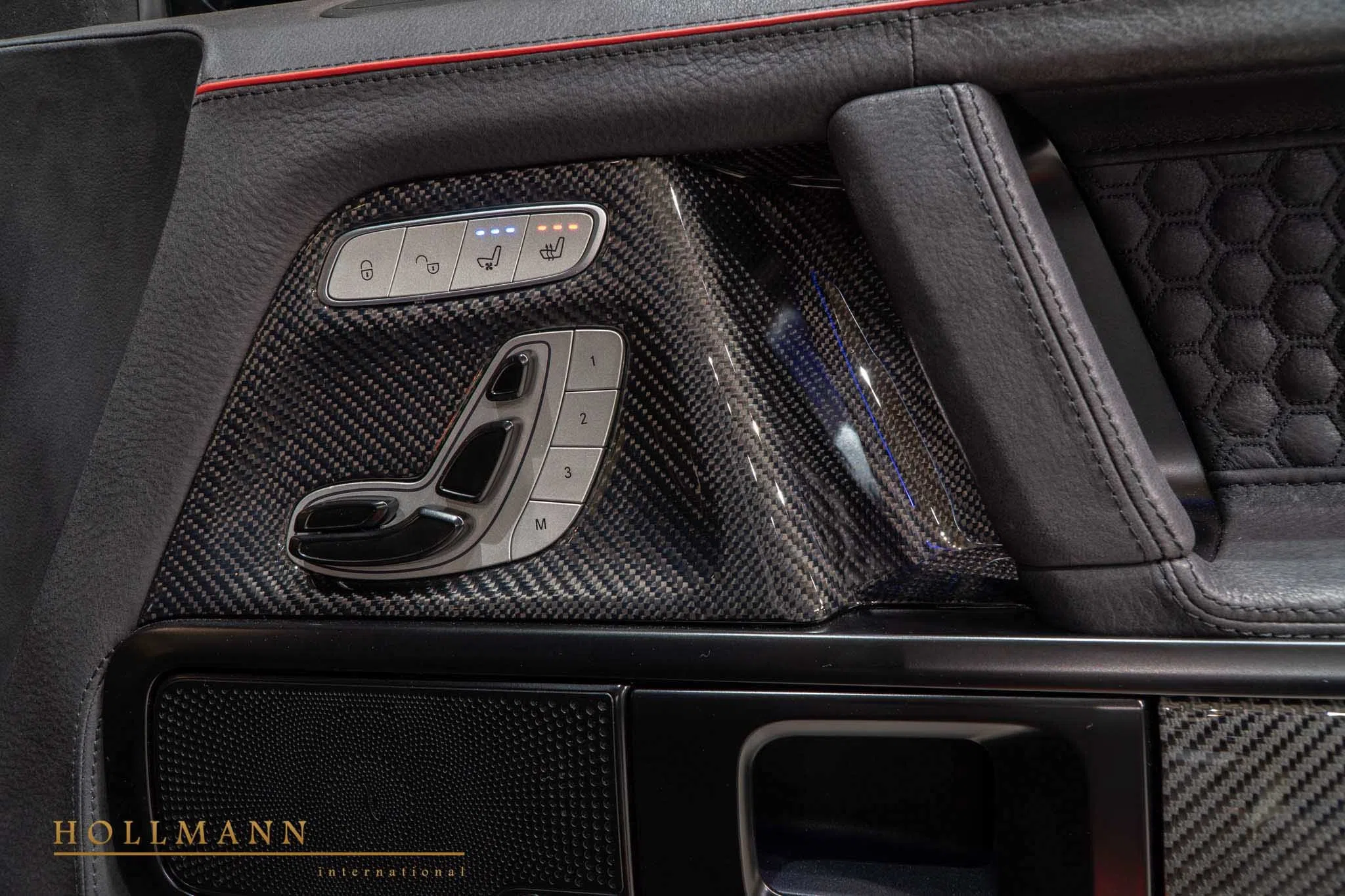 2019 Mansory G-Class Star Trooper interior, door panel, MANSORY PP Interior