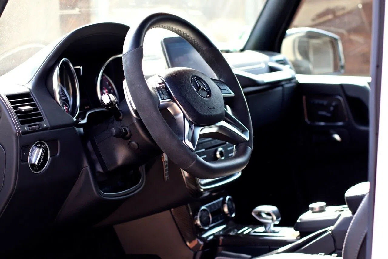 2018 BRABUS G 550 4x4² Adventure interior, Vollleder, Schwarz