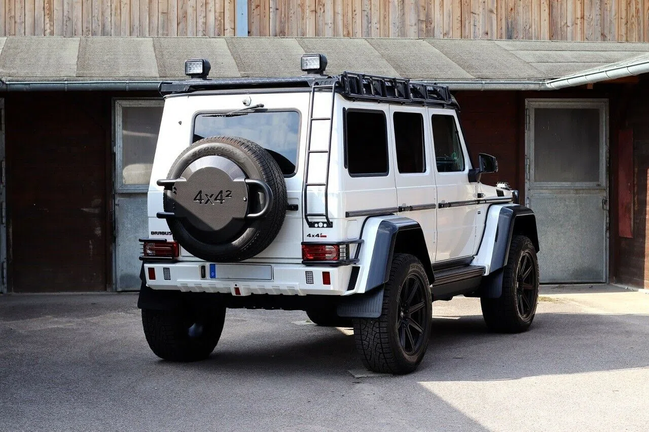 2018 BRABUS G 550 4x4² Adventure for sale, exterior, Weiß Metallic