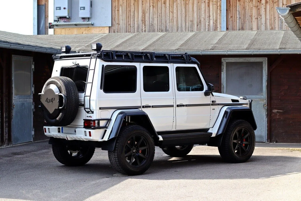 2018 BRABUS G 550 4x4² Adventure for sale, exterior, Weiß Metallic