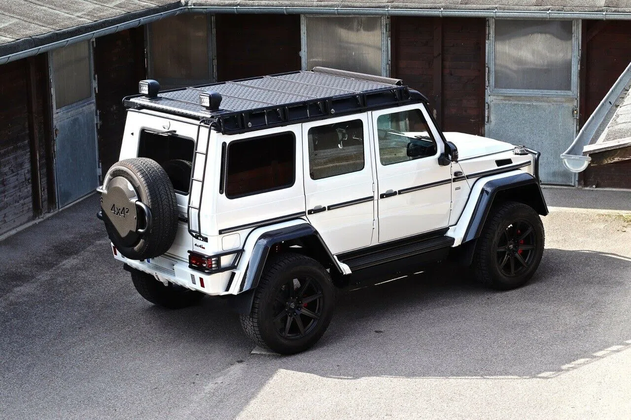 2018 BRABUS G 550 4x4² Adventure for sale, exterior, Weiß Metallic