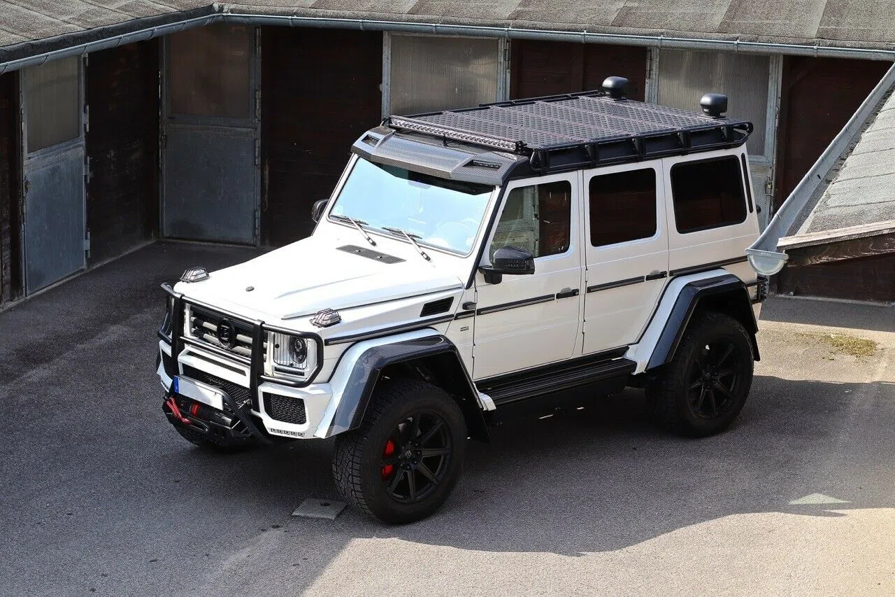 2018 BRABUS G 550 4x4² Adventure for sale, exterior, Weiß Metallic