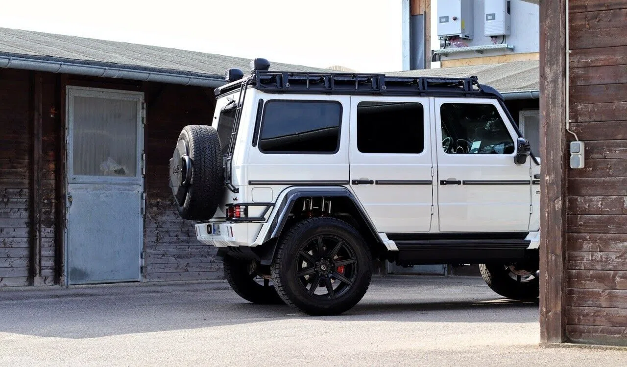 2018 BRABUS G 550 4x4² Adventure for sale, exterior, Weiß Metallic