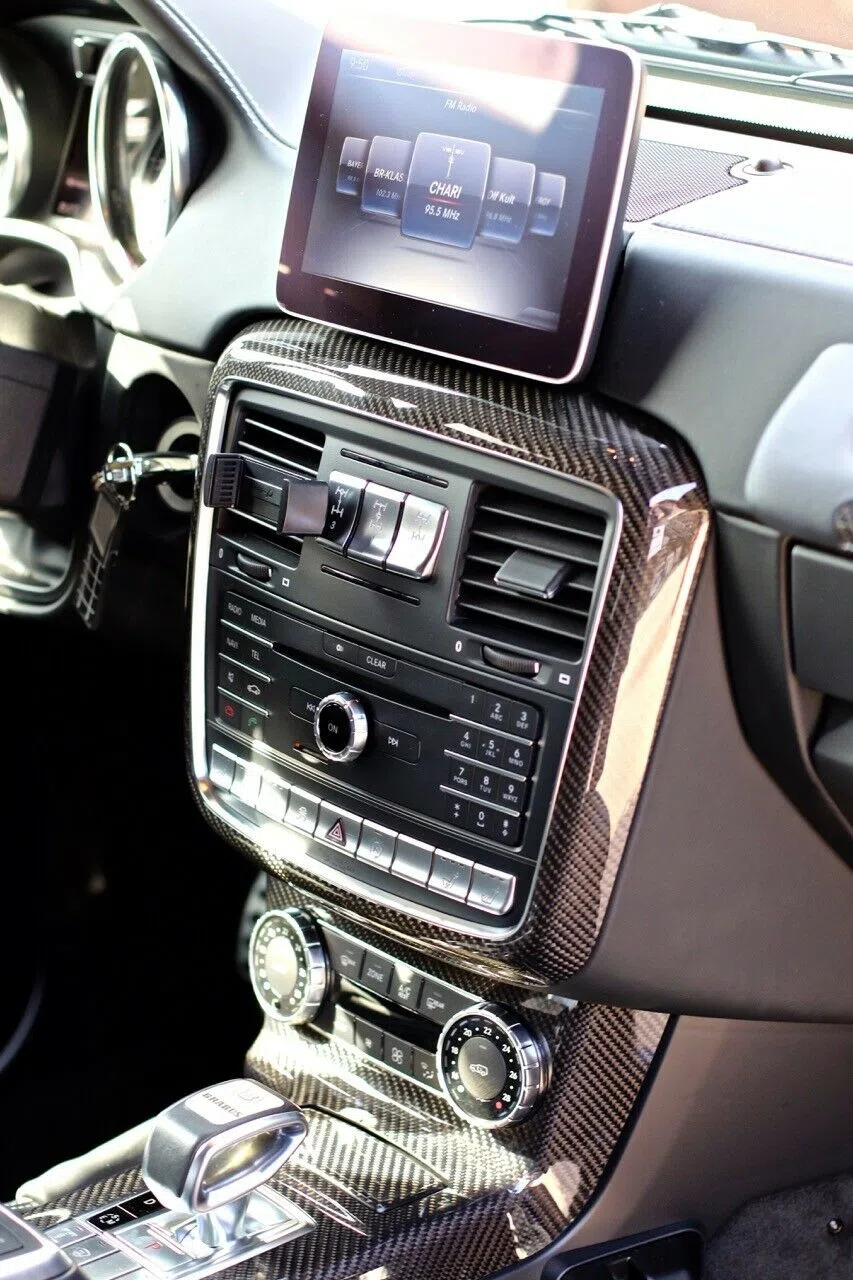 2018 BRABUS G 550 4x4² Adventure interior, Vollleder, Schwarz