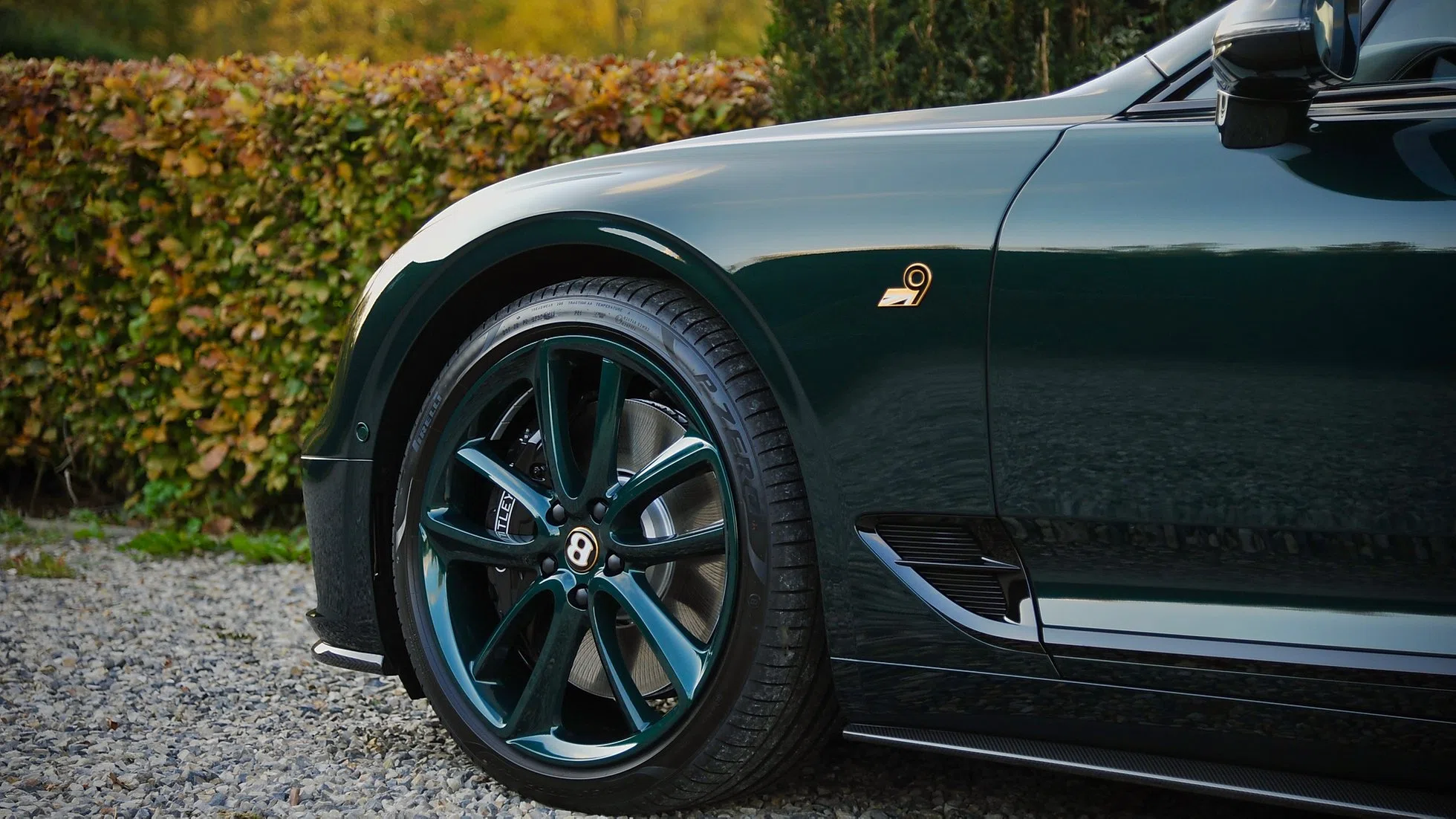 2019 Bentley Continental GT "Number 9" for sale, exterior, Racing Green