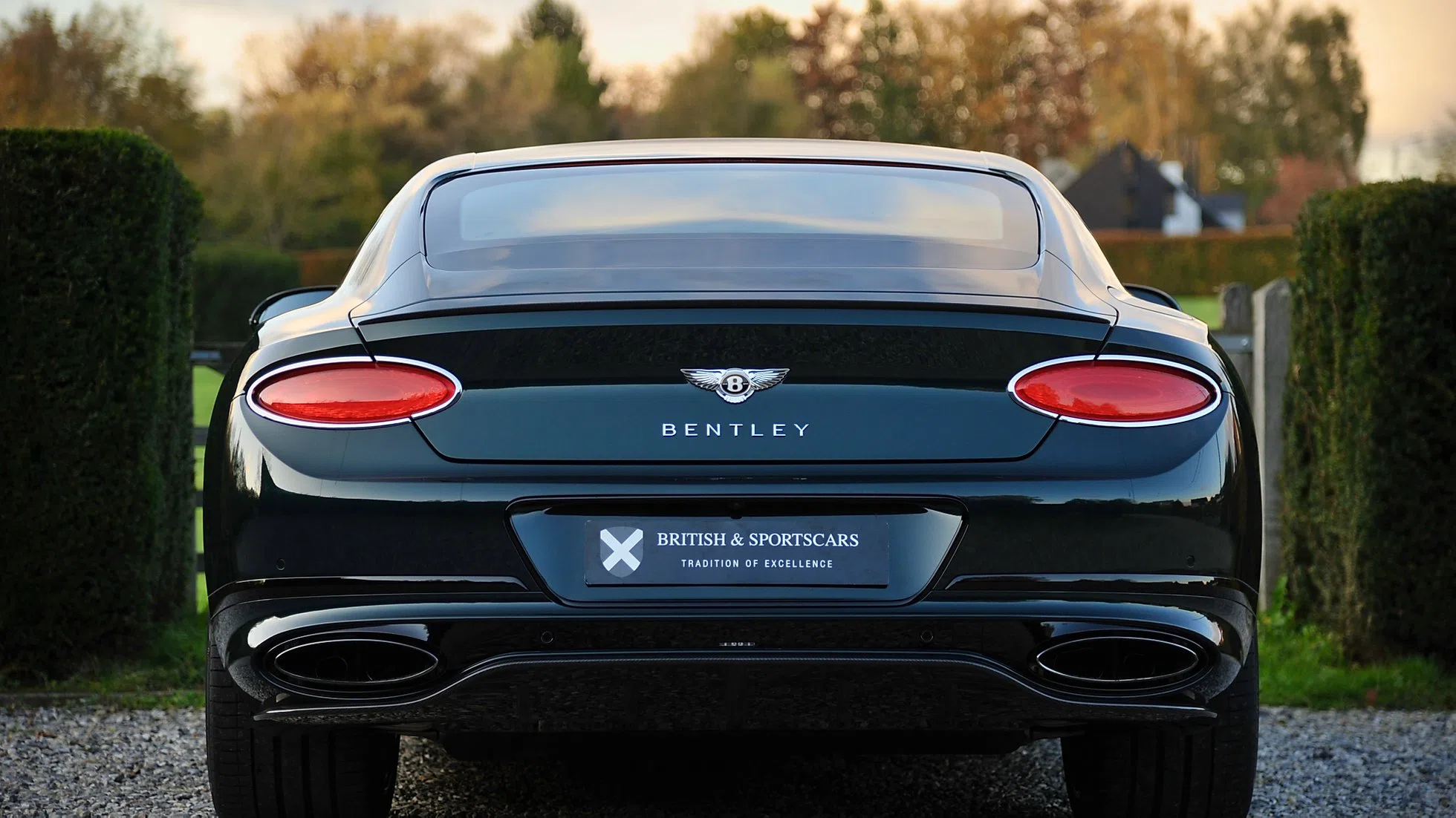 2019 Bentley Continental GT "Number 9" for sale, exterior, Racing Green