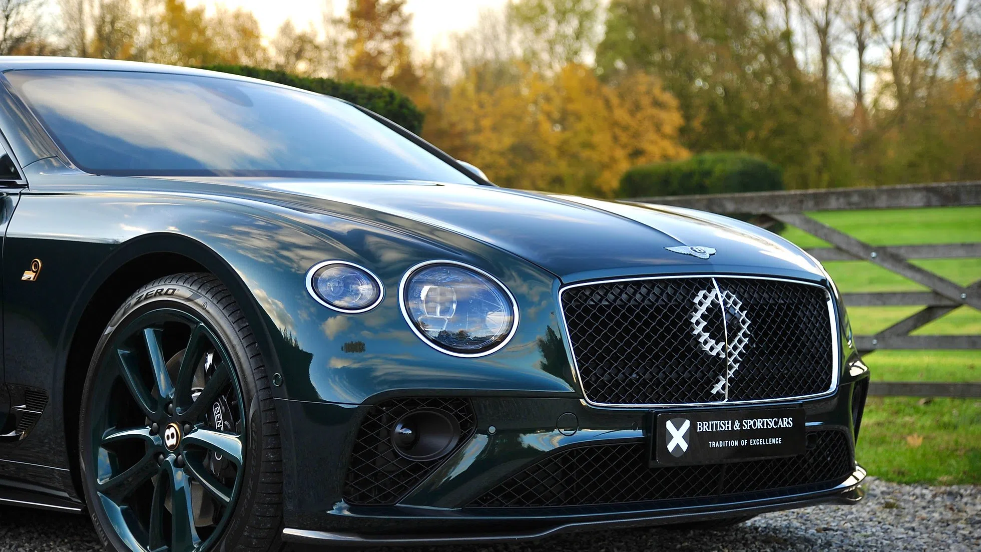 2019 Bentley Continental GT "Number 9" for sale, exterior, Racing Green