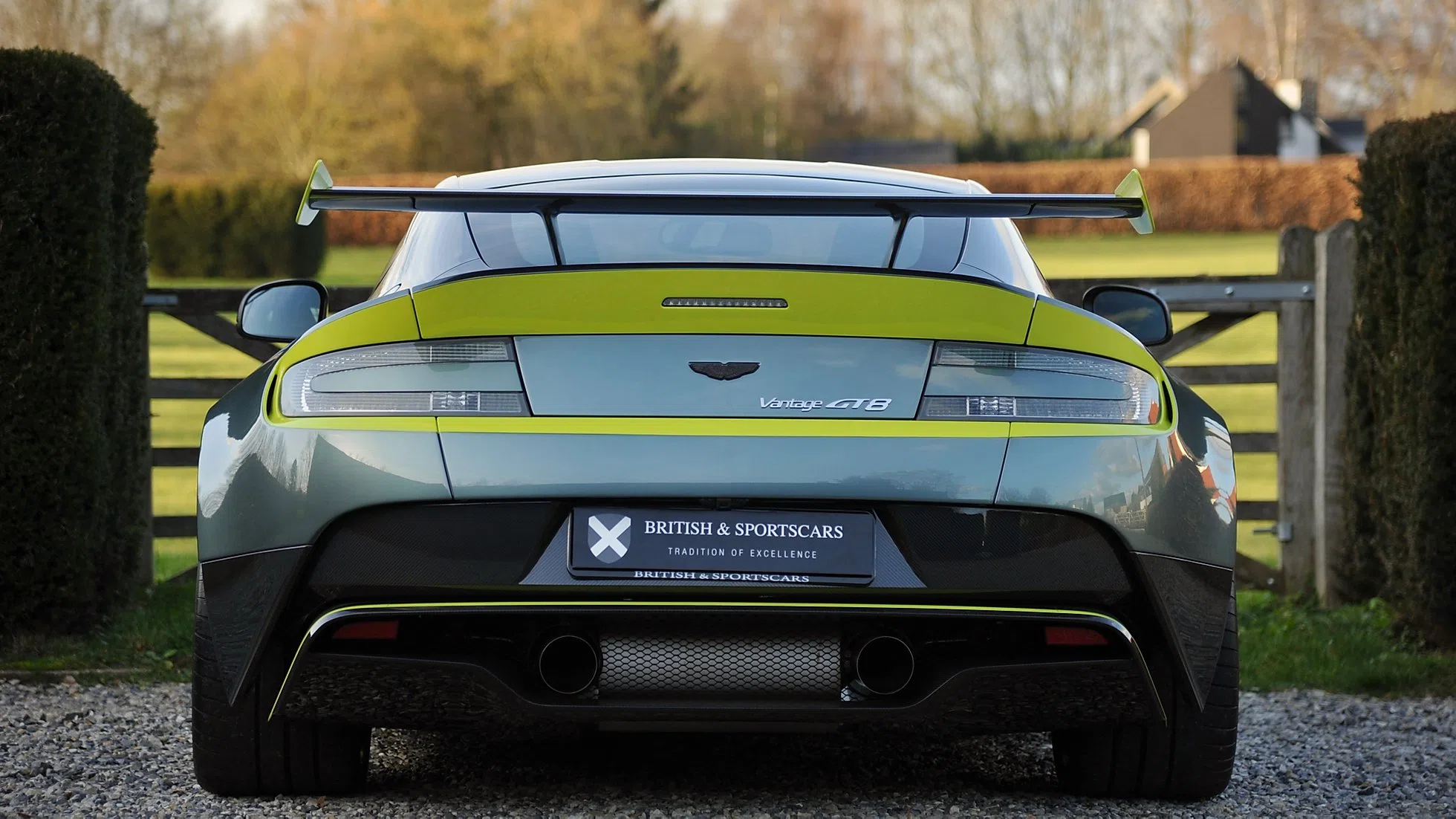 2018 Aston Martin Vantage GT8 - ex.1 of 150 for sale, exterior, Stirling Green