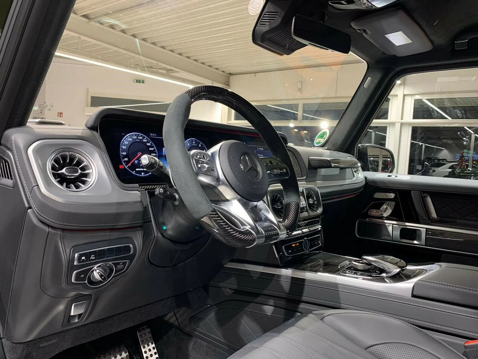 2020 Mercedes-Benz G 63 AMG 2020 interior, dashboard, Black