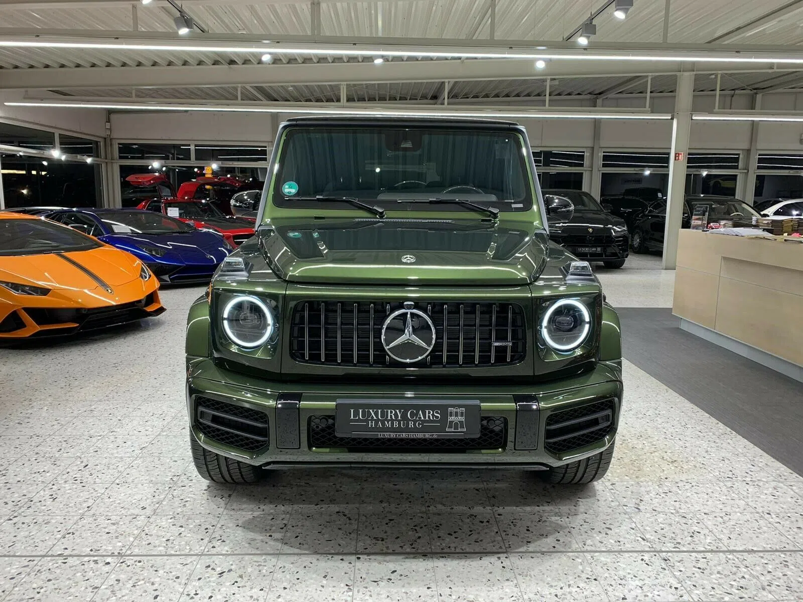 2020 Mercedes-Benz G 63 AMG 2020 for sale, exterior, Green Carbon