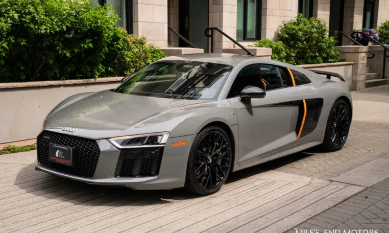 2017 Audi R8 V10 Plus Exclusive for sale, exterior, Nardo Grey
