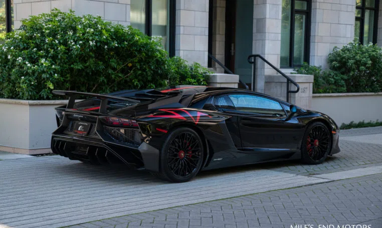 2017 Lamborghini Aventador SVJ for sale, exterior, Black