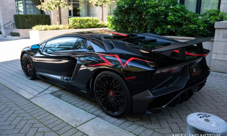2017 Lamborghini Aventador SVJ for sale, exterior, Black