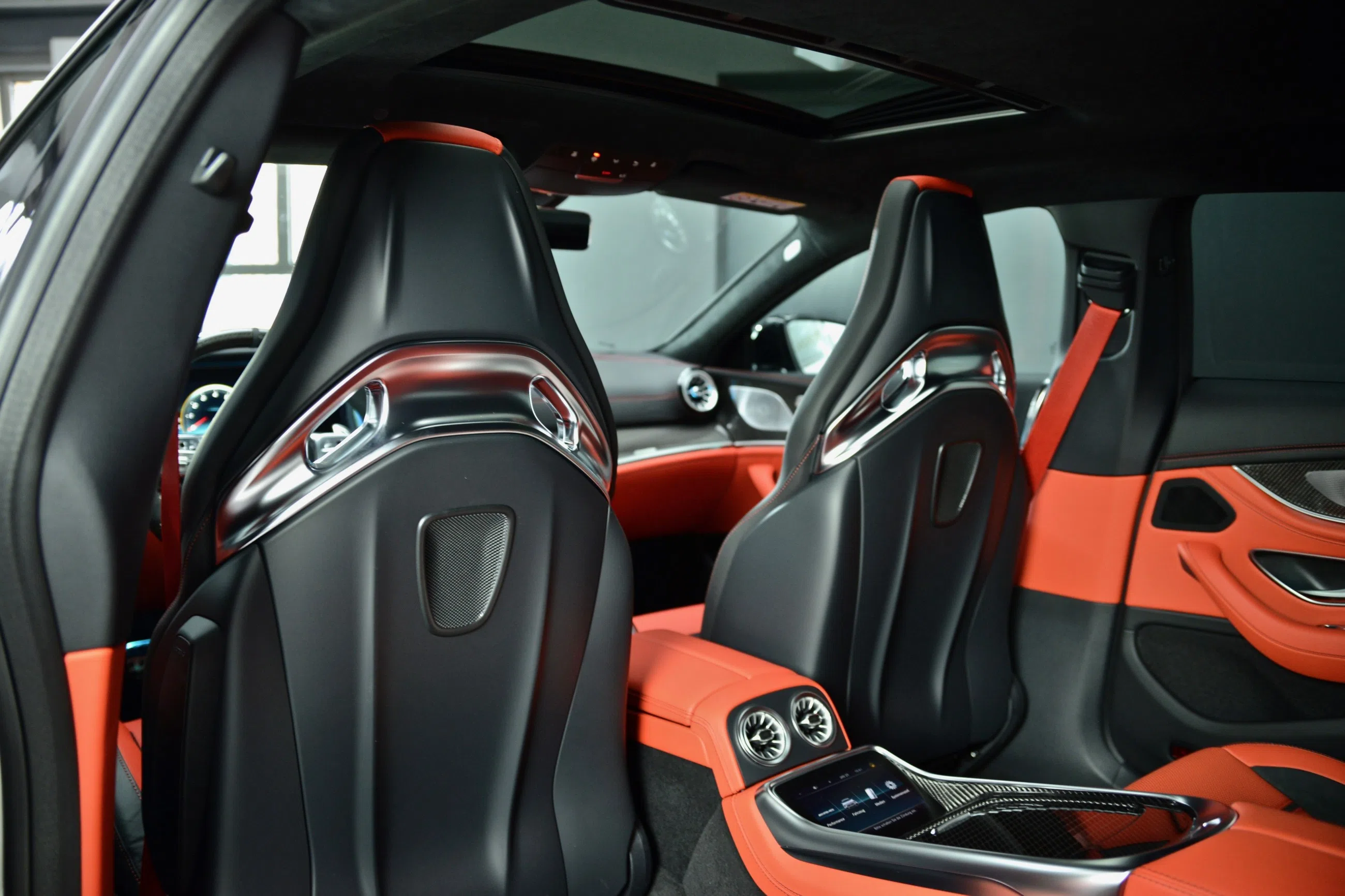 2020 Mercedes-Benz AMG GT 63 S 4MATIC interior, seats, Black | Red