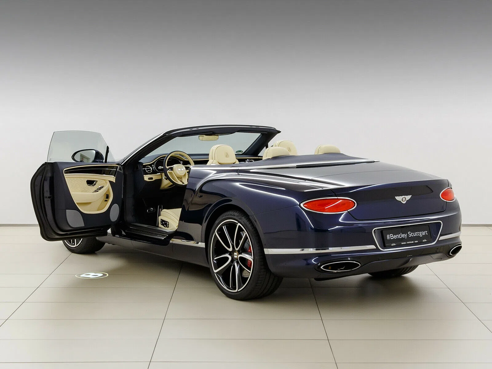 2019 Bentley Continental GTC for sale, exterior, Blue
