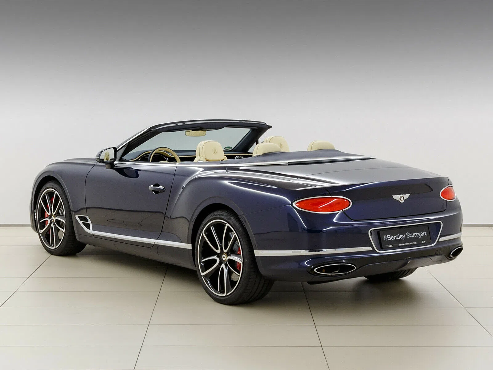 2019 Bentley Continental GTC for sale, exterior, Blue