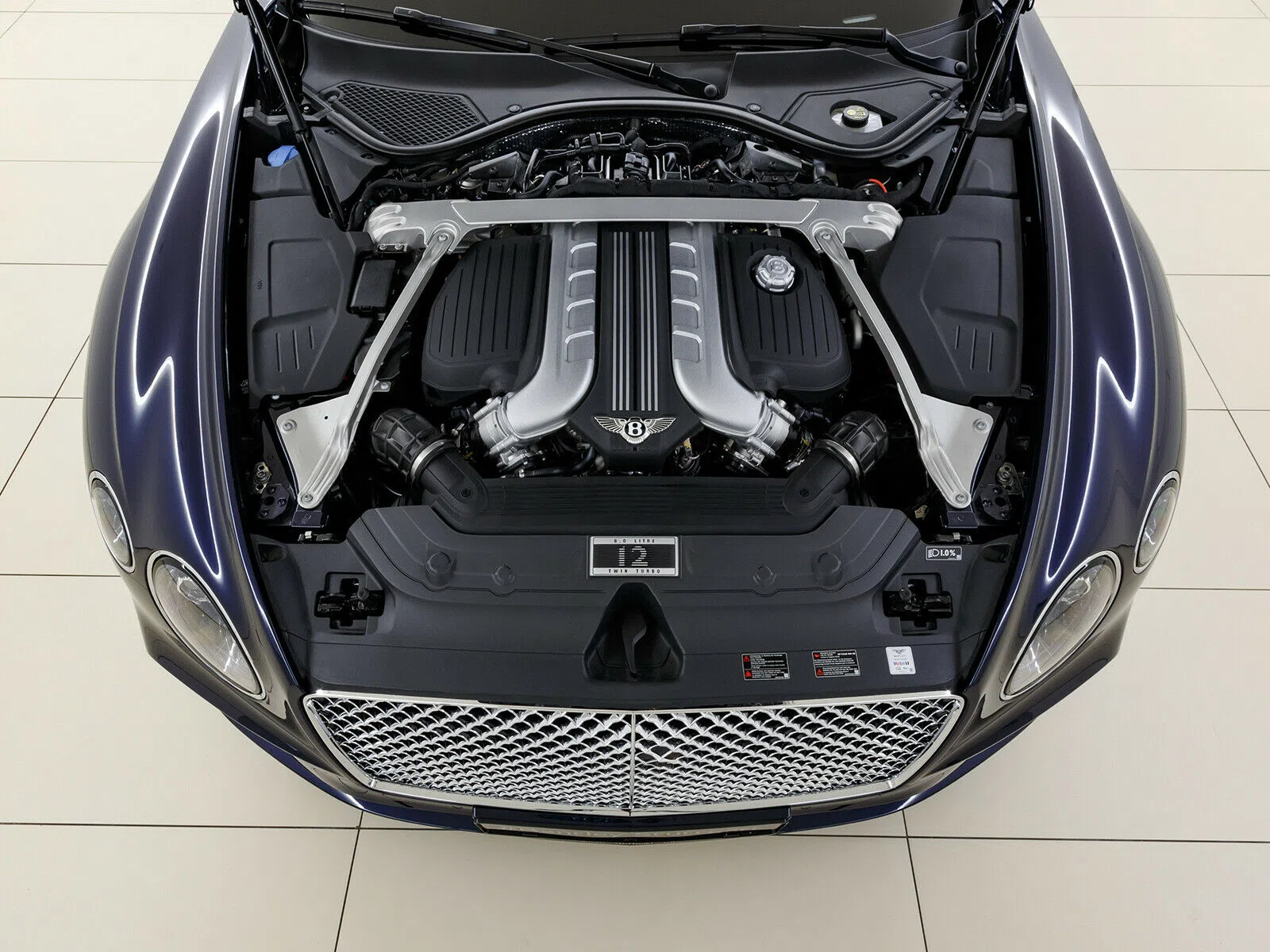 2019 Bentley Continental GTC engine