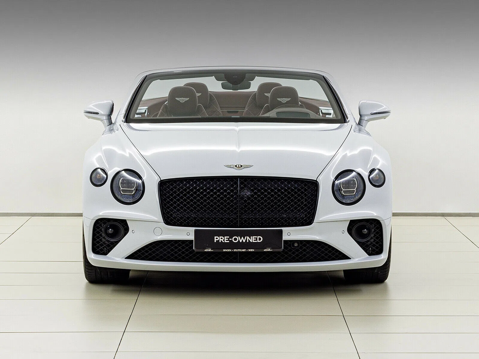 2019 Bentley Continental GTC W12 First Edition for sale, exterior, White