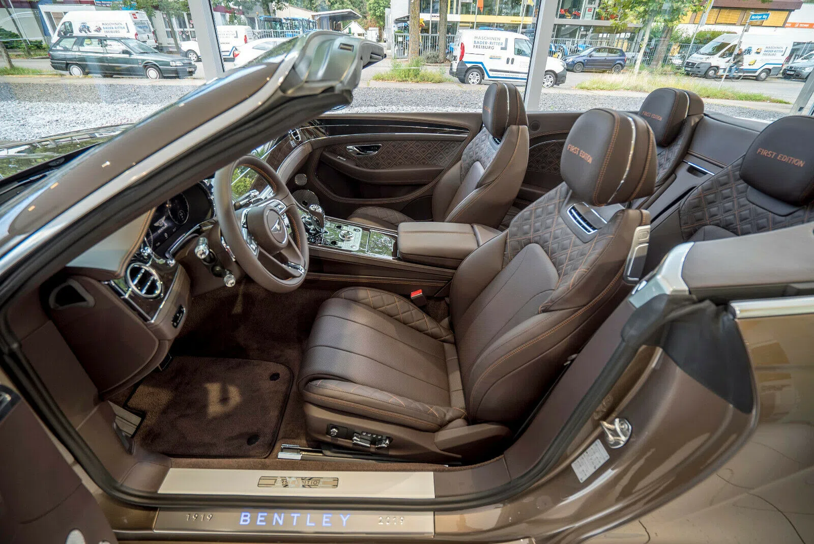 2019 Bentley Continental GTC FIRST EDITION interior, seats, Brown