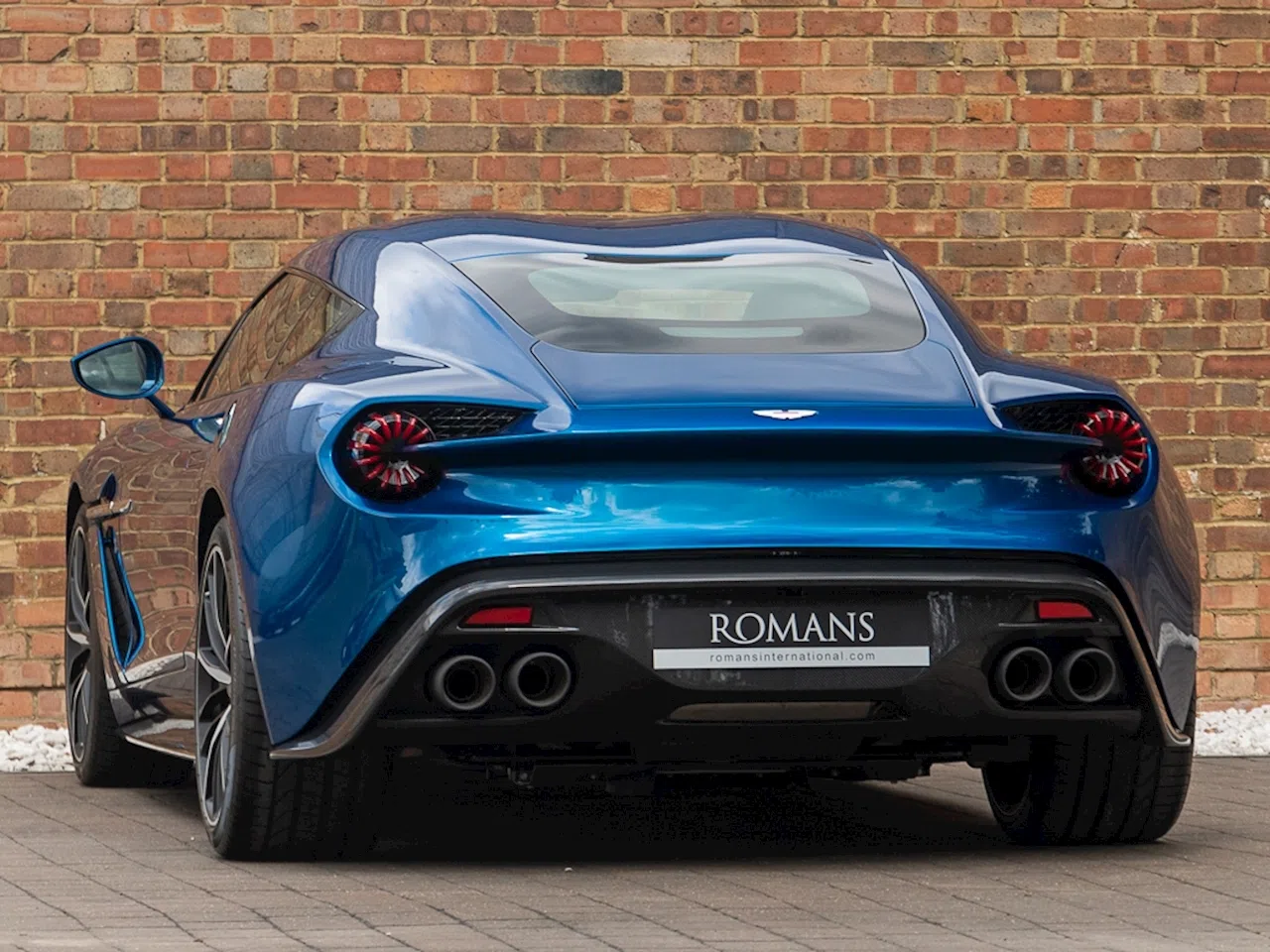 2017 Aston Martin Vanquish Zagato Coupe for sale, exterior, Ming Blue
