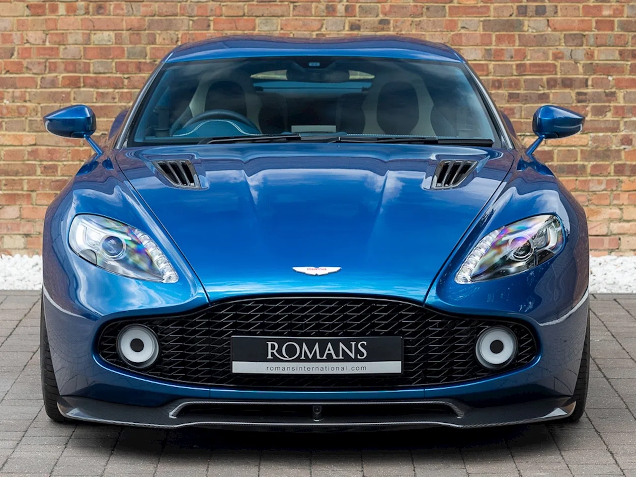 2017 Aston Martin Vanquish Zagato Coupe for sale, exterior, Ming Blue