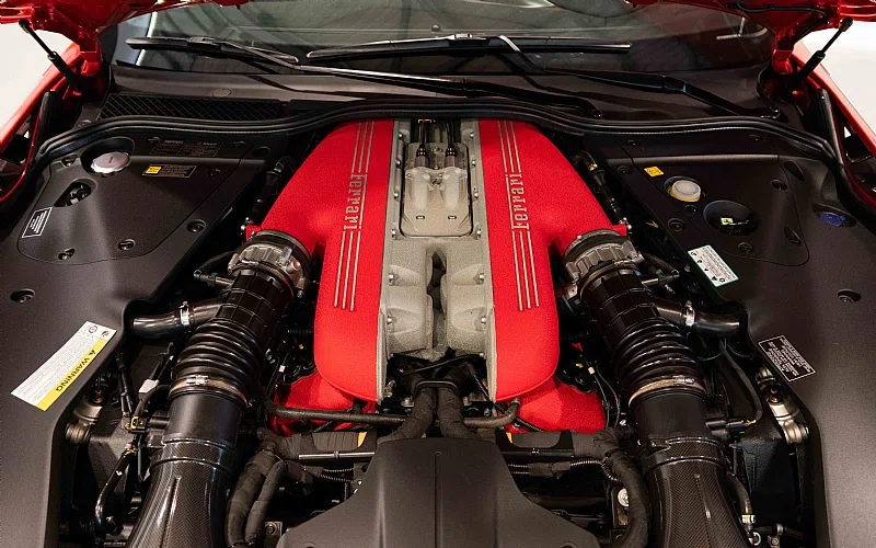 2016 Ferrari F12 TDF engine