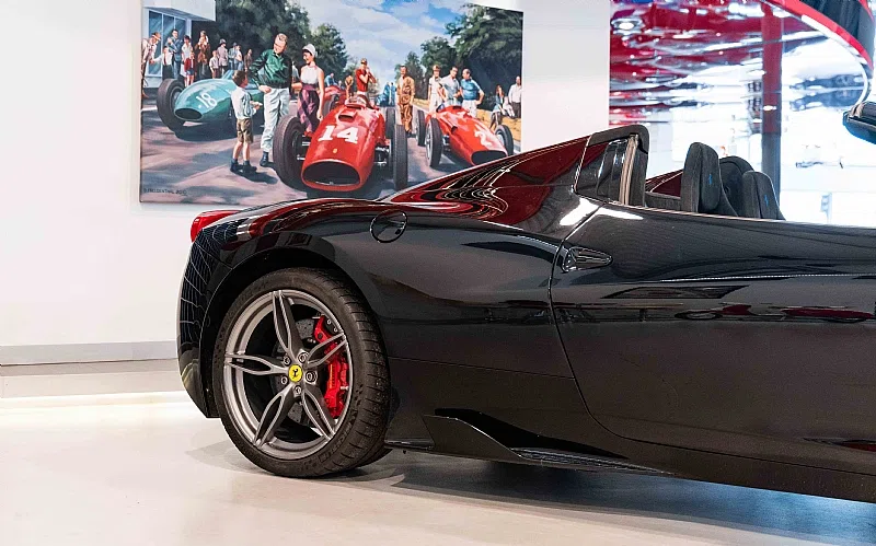 2014 Ferrari 458 Speciale Aperta - JOE MACARI for sale, exterior, Black