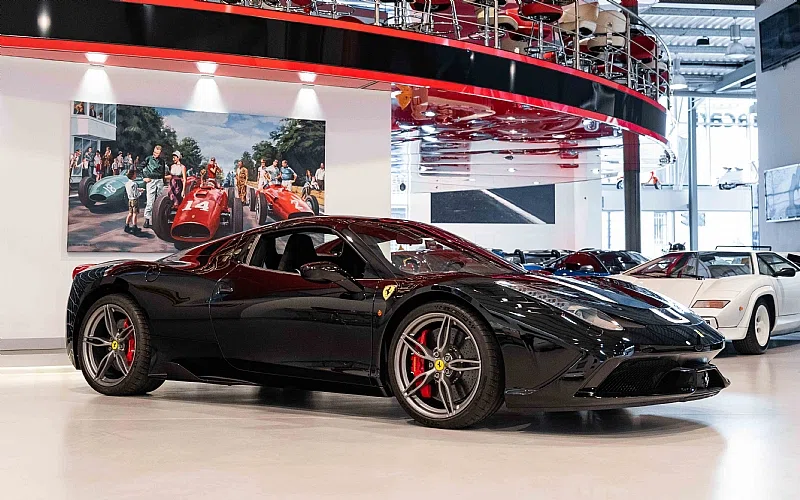 2014 Ferrari 458 Speciale Aperta - JOE MACARI for sale, exterior, Black